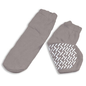 SLIPPER SOCKS 2XL GRAY 48/CS